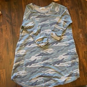 Green camp tunic